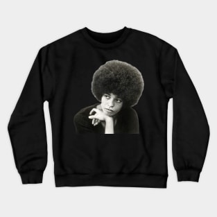 Angela Davis, Black Woman, Black History, Black Lives Matter Crewneck Sweatshirt